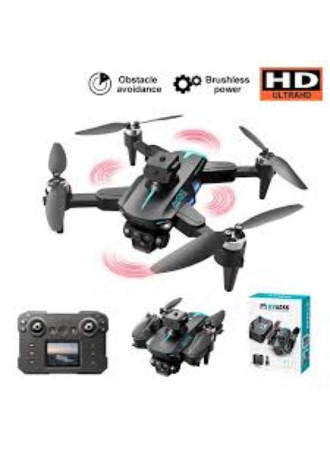 كاميرا بدقة 4KHD، جهاز تحكم عن بعد، شاشة عرض، محرك بدون فرش، طائرة بدون طيار رباعية المراوح بتردد 2.4 جيجا هرتز، نظام رؤية بصرية مباشرة (FPV)، نظام تجنب العوائق بالأشعة تحت الحمراء - Image 4